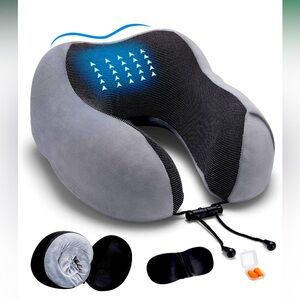 DYD travel pillow with travel bags , sleeping mask , ear plugs